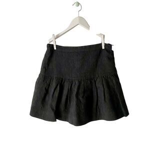 J. Crew Drop-Waist Matelasse Jacquard Mini Skirt Size 4